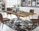 SIT Tops & Tables »Sydney« Esstisch Massivholz Retro