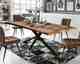 SIT Tops & Tables »Sydney« Esstisch Massivholz Retro