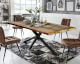 SIT Tops & Tables »Sydney« Esstisch Massivholz Retro