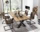 SIT Tops & Tables »Texas« Wildeiche Massivholz Esstisch