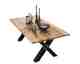 SIT Tops & Tables »Texas« Wildeiche Massivholz Esstisch
