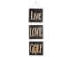 SIT Wandbild - Live Love Golf