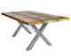 SIT tables & co »Tulsa« Esstisch Gestell silber