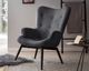 SalesFever »Anjo« Polstersessel dunkelgrau