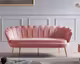SalesFever »Arielle« Sofa rosa