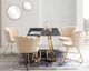 SalesFever »Arielle« Stuhl 2er-Set beige