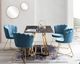 SalesFever »Arielle« Stuhl 2er-Set blau