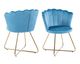 SalesFever »Arielle« Stuhl 2er-Set blau