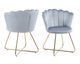 SalesFever »Arielle« Stuhl 2er-Set hellgrau