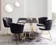SalesFever »Arielle« Stuhl 2er-Set schwarz