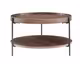 SalesFever »Arlo« Couchtisch walnuss