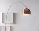 SalesFever »Big Deal« Bogenlampe kupfer