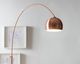 SalesFever »Big Deal« Bogenlampe kupfer