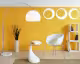 SalesFever »Big Deal« Bogenlampe weiß
