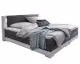 SalesFever »Brooklyn« Boxspringbett grau/weiß