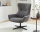 SalesFever »Candida« Drehsessel grau