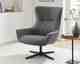 SalesFever »Candida« Drehsessel grau