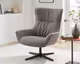 SalesFever »Candida« Drehsessel taupe