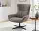 SalesFever »Candida« Drehsessel taupe
