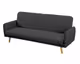SalesFever »Clik Clak« Klappsofa dunkelgrau