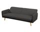 SalesFever »Clik Clak« Klappsofa dunkelgrau
