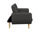 SalesFever »Clik Clak« Klappsofa dunkelgrau