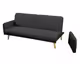 SalesFever »Clik Clak« Klappsofa dunkelgrau