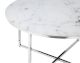 SalesFever »Daisy« Couchtisch Weiß/Chrome