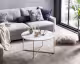 SalesFever »Daisy« Couchtisch Weiß/Gold