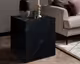 SalesFever »Dallas« Beistelltisch Marmoroptik schwarz