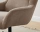 SalesFever »Daphne« Sessel mit Hocker drehbar braun