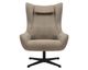SalesFever »Daphne« Sessel mit Hocker drehbar braun