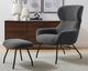 SalesFever »Eloise« Sessel mit Hocker anthrazit