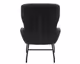 SalesFever »Eloise« Sessel mit Hocker anthrazit