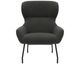 SalesFever »Eloise« Sessel mit Hocker anthrazit
