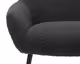 SalesFever »Eloise« Sessel mit Hocker anthrazit