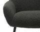SalesFever »Eloise« Sessel mit Hocker anthrazit
