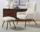 SalesFever »Eloise« Sessel mit Hocker beige