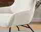 SalesFever »Eloise« Sessel mit Hocker beige