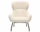 SalesFever »Eloise« Sessel mit Hocker beige