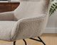 SalesFever »Eloise« Sessel mit Hocker taupe