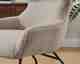 SalesFever »Eloise« Sessel mit Hocker taupe
