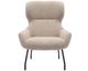 SalesFever »Eloise« Sessel mit Hocker taupe