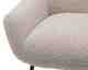 SalesFever »Eloise« Sessel mit Hocker taupe