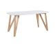 SalesFever Esstisch Nordic weiss Eiche