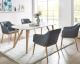 SalesFever Esstisch Nordic weiss Eiche