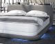 SalesFever »Extravagant« Boxspringbett weiß/grau