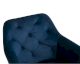 SalesFever »Fiona« Polsterstuhl mit Drehfunktion blau