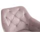 SalesFever »Fiona« Polsterstuhl mit Drehfunktion rosa