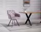 SalesFever »Fiona« Polsterstuhl mit Drehfunktion rosa